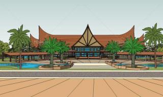 东南亚风格酒店设计 东南亚风格酒店设计